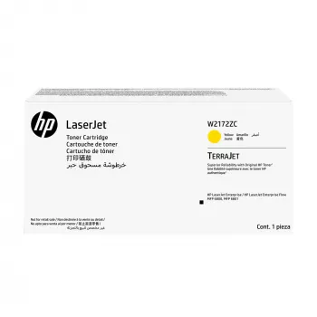 HP W2172ZC Amarillo Cartucho de tóner Original LaserJet Contract