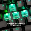 HyperX Alloy Origins 65 – Teclado gaming mecánico – HX Aqua (Distribución US)