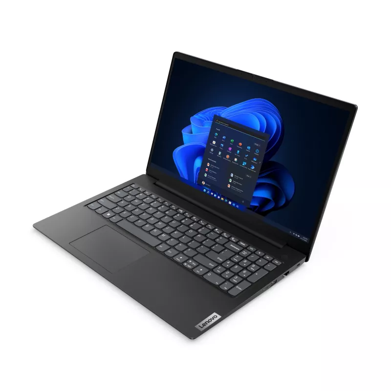 Lenovo V15 G4 AMN AMD Ryzen™ 5 7520U Portátil 39,6 cm (15,6 inch) Full HD 16 GB LPDDR5-SDRAM 256 GB SSD Wi-Fi 5 (802.11ac) Windows 11 Pro Inglés Reino Unido Negro