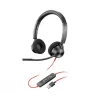 Auriculares HP Poly Poly Blackwire 3320 USB-A, con cable, oficina/call center, 130 g, auriculares, negro