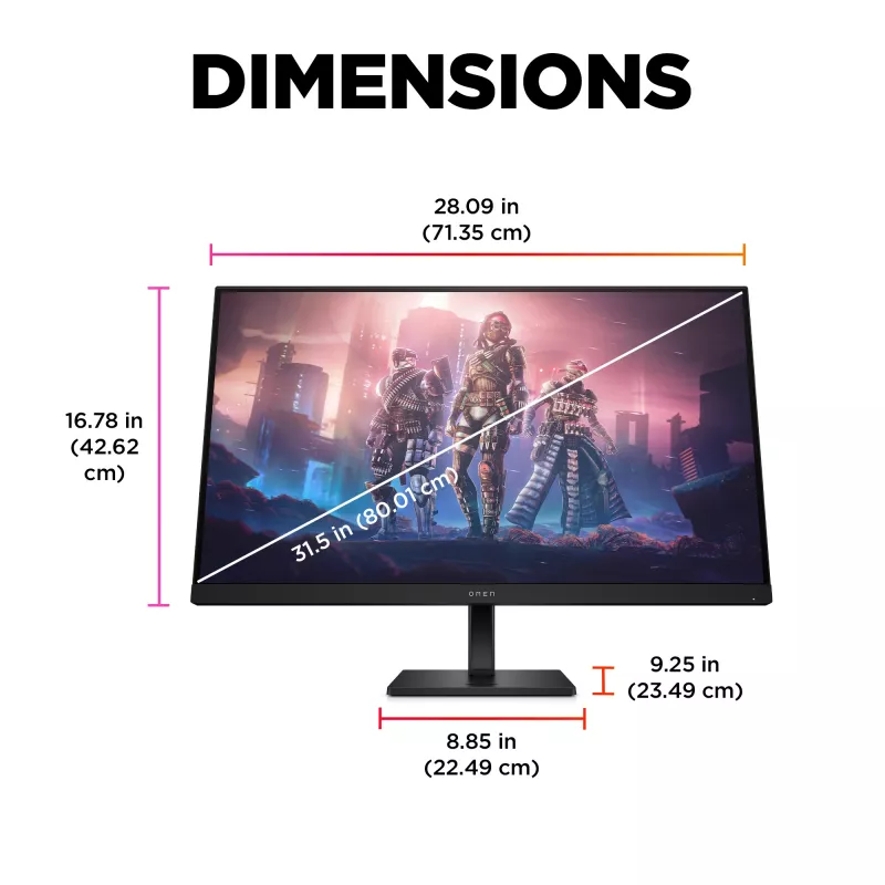 Monitor gaming OMEN by HP 31,5