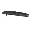 Teclado inalámbrico ergonómico HP 965, tamaño completo (100%), inalámbrico, RF inalámbrico + Bluetooth, membrana, negro