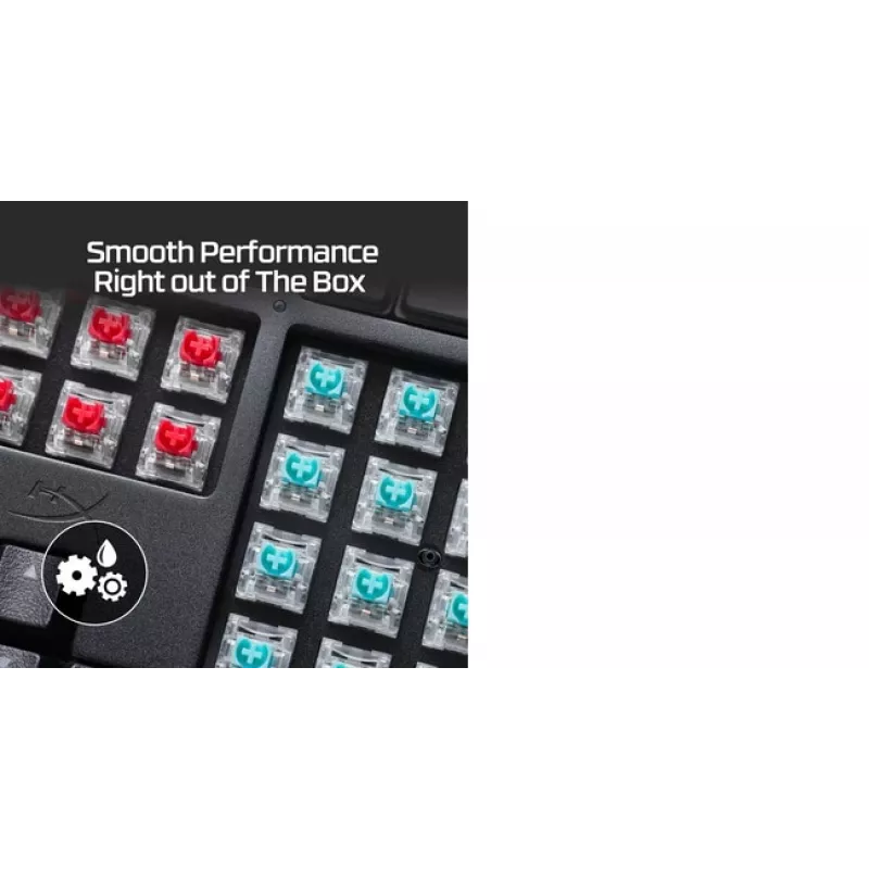 Interruptor de teclado mecánico lineal KINGSTON HyperX 85U07AA 45 g de fuerza de actuación
