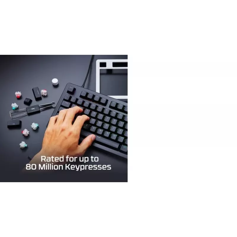 Interruptor de teclado mecánico lineal KINGSTON HyperX 85U07AA 45 g de fuerza de actuación