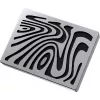 Insignia magnética Kingston HyperX Abstract Series 85U20AA — insignia metálica promocional con parte trasera magnética