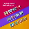 Pin magnético Kingston HyperX Cute Series 85U21AA — fijación magnética, insignia decorativa gaming