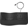 Teclado con cable de tamaño completo HP 485 Comfort con conexión USB y 23 teclas programables