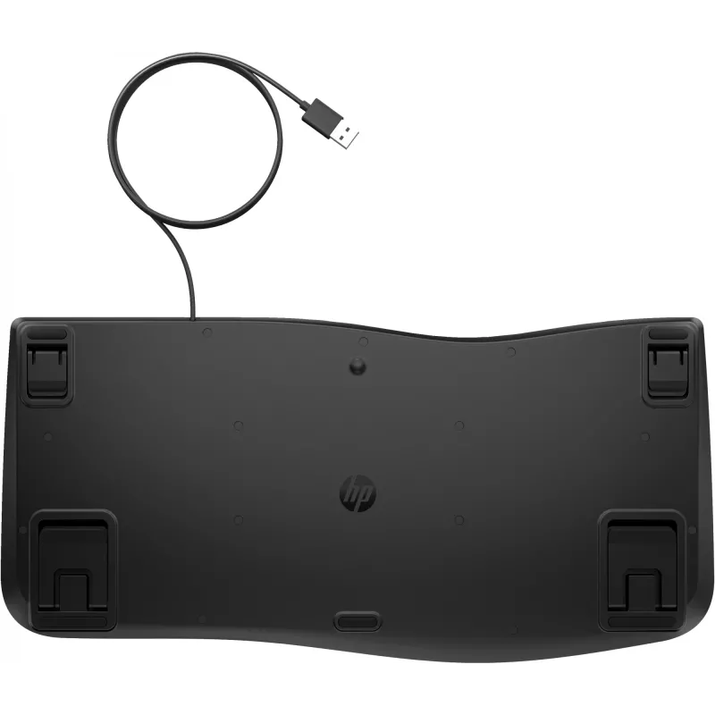 Teclado con cable de tamaño completo HP 485 Comfort con conexión USB y 23 teclas programables