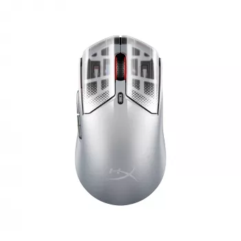 Ratón gaming inalámbrico HyperX Pulsefire Haste 2 S plateado
