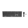 Teclado inalámbrico recargable multidispositivo HP 720, tamaño completo (100%), inalámbrico, USB + Bluetooth, mecánico, QWERTY, negro