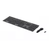 Teclado inalámbrico recargable multidispositivo HP 720, tamaño completo (100%), inalámbrico, USB + Bluetooth, mecánico, QWERTY, negro