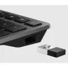 Teclado inalámbrico recargable QWERTY de tamaño completo HP 725 — Modelo 9T5B2AA#UUW