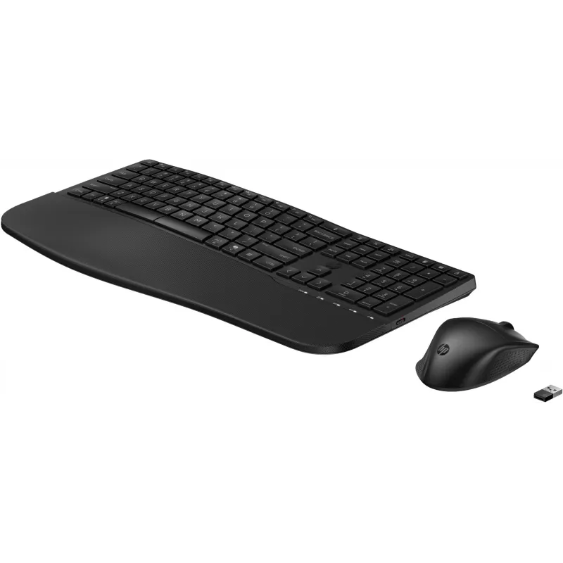 Conjunto de teclado y ratón HP 685 Comfort Dual-Mode inalámbrico Bluetooth tamaño completo curvo
