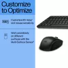 Combo de teclado y ratón inalámbrico HP 655, negro, ratón incluido