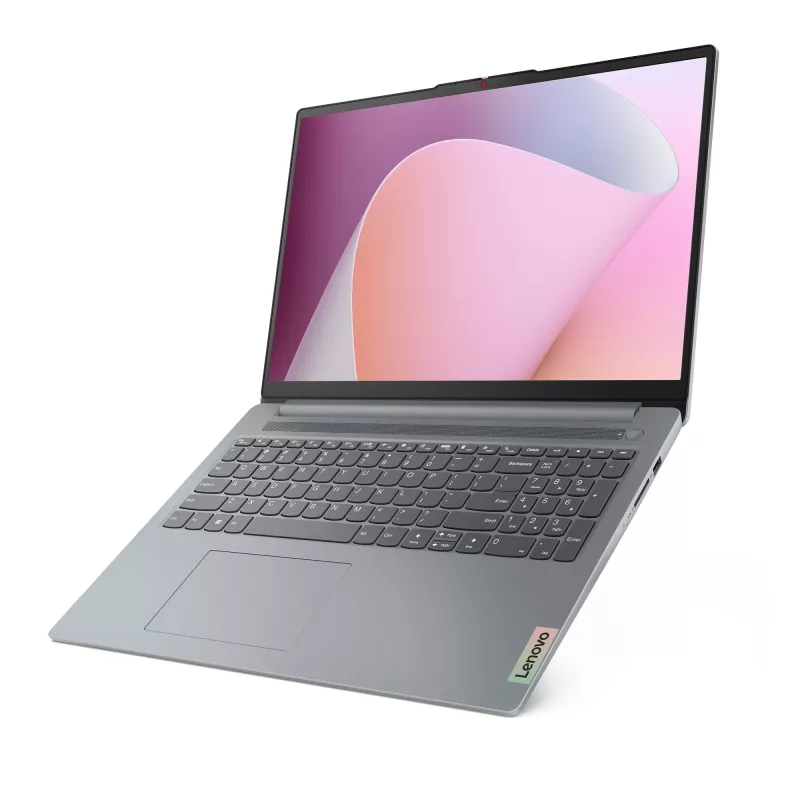 Lenovo IdeaPad Slim 3 16ABR8 AMD Ryzen™ 5 7430U Portátil 40,6 cm (16 inch) WUXGA 16 GB DDR4-SDRAM 512 GB SSD Wi-Fi 6 (802.11ax) Windows 11 Home Alemán Gris
