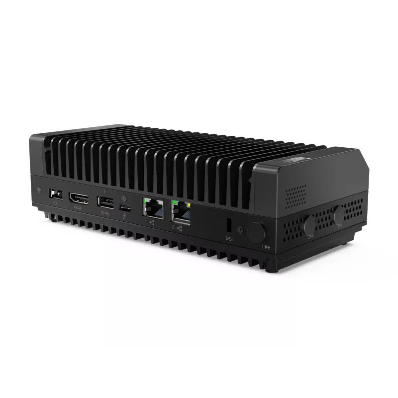 Lenovo ThinkEdge SE30 Intel® Core™ i3 i3-1115GRE 8 GB DDR4-SDRAM 256 GB SSD Windows 11 IoT Enterprise Mini-PC Negro