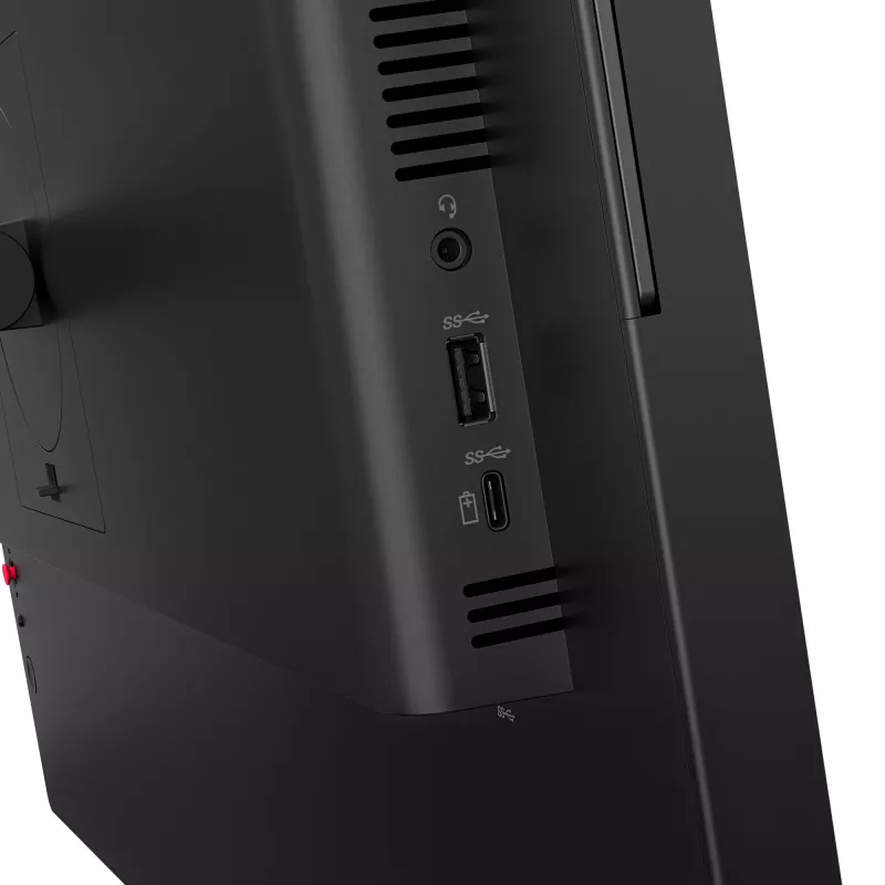 Monitor Lenovo ThinkVision T24-4v, 60,5 cm (23,8 inch), 1920 x 1080 píxeles, Full HD, LED, 6 ms, Negro