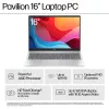 HP Pavilion 16-ag0009na AMD Ryzen™ 5 8540U Portátil 40,6 cm (16 pulgadas) pantalla táctil 2K 8 GB LPDDR5-SDRAM Wi-Fi 6 (802.11ax) Windows 11 Home azul (reacondicionado)