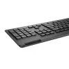 Teclado HP Business Slim v2 con lector de tarjetas inteligentes, Tamaño completo (100%), Con cable, USB, Negro
