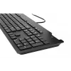 Teclado HP Business Slim v2 con lector de tarjetas inteligentes, Tamaño completo (100%), Con cable, USB, Negro