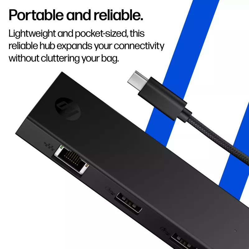 Hub USB-C portátil HP, Vietnam, Empresa, Forest Stewardship Council (FSC), 119,6 mm, 39,9 mm, 14,9 mm
