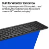 HP 495K Teclado Multi-Device Dual-Mode, Full-Size (100 %), inalámbrico, USB + Bluetooth, Negro
