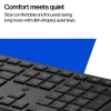 HP 495K Teclado Multi-Device Dual-Mode, Full-Size (100 %), inalámbrico, USB + Bluetooth, Negro