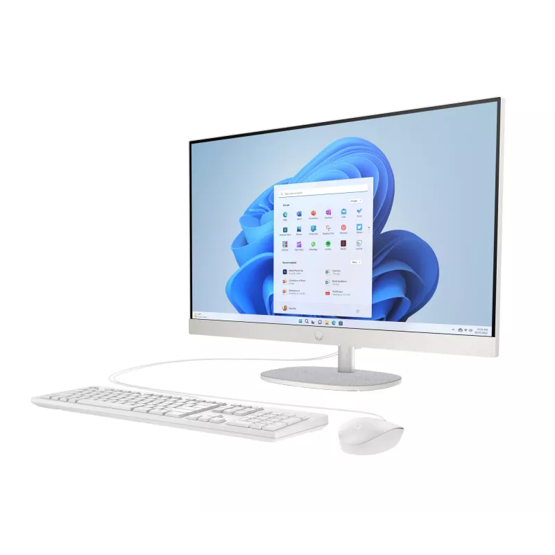 HP All-in-One 27-cr0048na Intel® Core™ i7 i7-1355U 68,6 cm (27 pulgadas) 1920 x 1080 píxeles All-in-One PC 8 GB DDR4-SDRAM 1 TB SSD Windows 11 Home Wi-Fi 6 (802.11ax) blanco (reacondicionado)