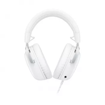 HyperX Cloud III - Auriculares gaming (Blanco), Blanco, China, Tailandia, Circumaural, Cerrado, 155 mm, 86,7 mm