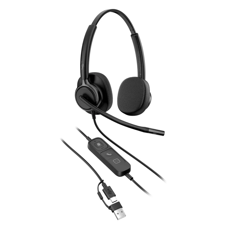 Auriculares USB con cable HP POLY MISSION 415 USB HS CL WW de HP, modelo C01A9AA#AC3