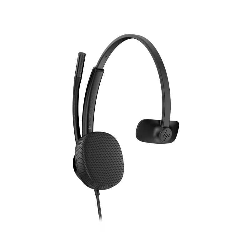 Auriculares USB con cable HP Poly Mission 415 monoaurales (a granel), 99 g, negro