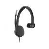 Auriculares USB con cable HP Poly Mission 615 monoaurales, 117,5 g, negro