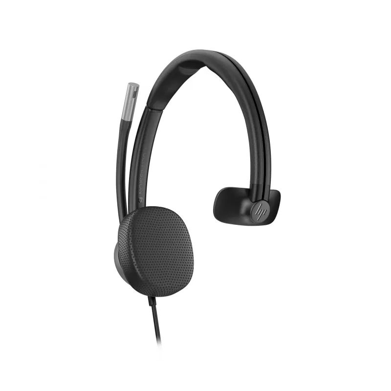 Auriculares USB con cable HP Poly Mission 615 monoaurales, 117,5 g, negro