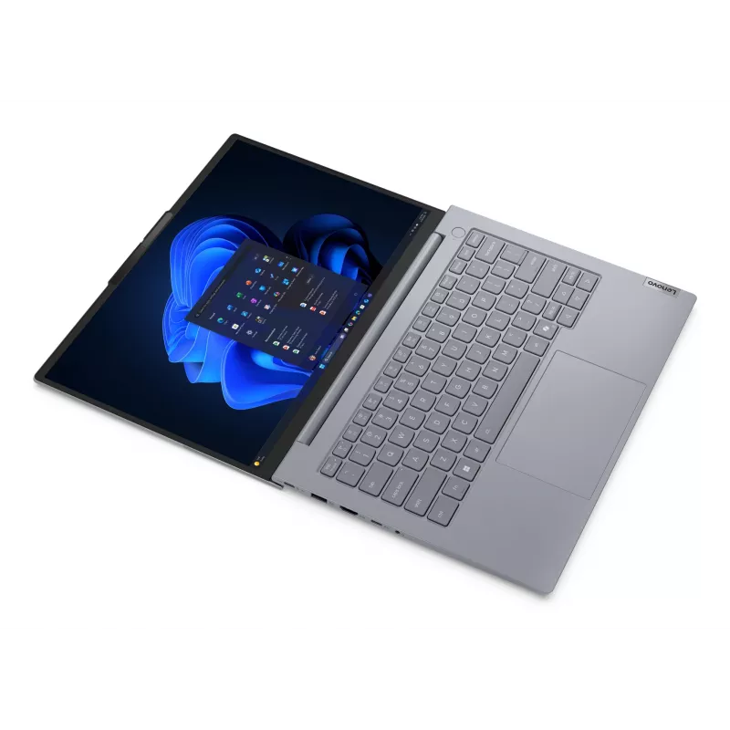 Lenovo ThinkBook 14 G9 AHP AMD Ryzen™ 5 220 Portátil 35,6 cm (14 inch) WUXGA 16 GB DDR5-SDRAM 512 GB SSD Wi-Fi 7 (802.11be) Windows 11 Pro Alemán gris