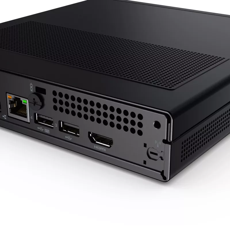 Lenovo V100q Intel Core i3 N-series i3-N305 16 GB DDR5-SDRAM 256 GB SSD Windows 11 Pro Mini PC negro