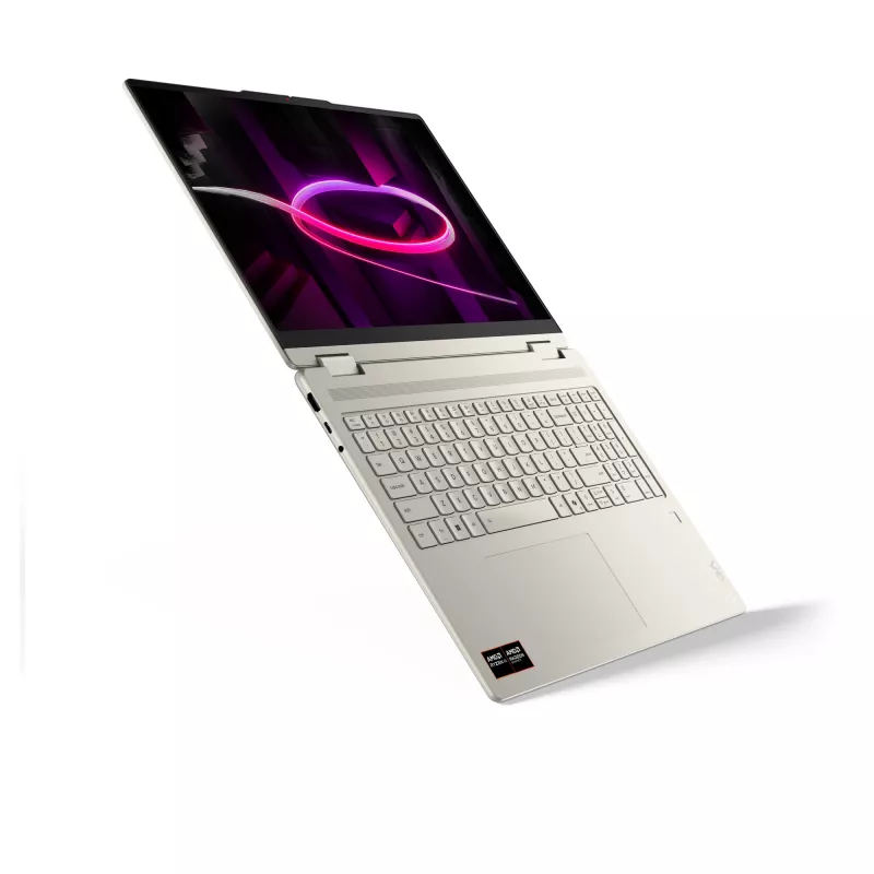 Lenovo Yoga 7 2-in-1 16AGP11 Copilot+ PC AMD Ryzen™ AI 7 445 Híbrido (2 en 1) 40,6 cm (16 inch) Pantalla táctil WQXGA+ 32 GB LPDDR5x-SDRAM 1 TB SSD Wi-Fi 7 (802.11be) Windows 11 Home Alemán Shell
