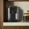 Cafetera de espresso KRUPS Sensation EA910E — superautomática, depósito de agua de 1,7 l, molinillo integrado, 2 salidas, 1450 W