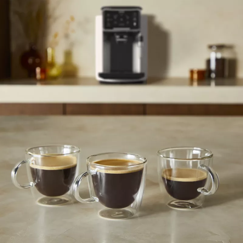 Cafetera de espresso KRUPS Sensation EA910E — superautomática, depósito de agua de 1,7 l, molinillo integrado, 2 salidas, 1450 W