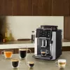 Cafetera de espresso KRUPS Sensation EA910E — superautomática, depósito de agua de 1,7 l, molinillo integrado, 2 salidas, 1450 W