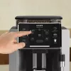 Cafetera de espresso KRUPS Sensation EA910E — superautomática, depósito de agua de 1,7 l, molinillo integrado, 2 salidas, 1450 W