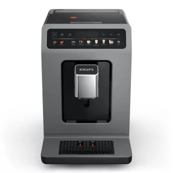 Cafetera de espresso Krups Evidence Hot & Cold EA898GF0 – superautomática, depósito de agua de 2,5 L, molinillo integrado, 2 salidas