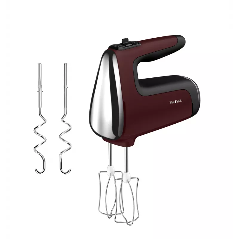 Tefal Powermix Silence HT6525 Batidora de mano 600 W Rojo