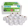 Rollos de etiquetas Dymo 2223589 – etiquetas de papel blancas 5,4 × 2,5 cm, 500 etiquetas/rollo, 12000 etiquetas/pack, FSC