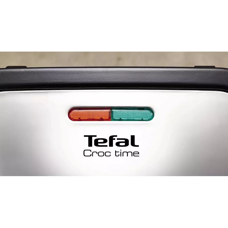 Parrilla de contacto Tefal SM193D – parrilla eléctrica de sobremesa, negra y acero inoxidable, 1,9 kg