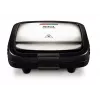 Parrilla de contacto Tefal SM193D – parrilla eléctrica de sobremesa, negra y acero inoxidable, 1,9 kg