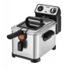 Freidora individual Tefal Filtra Pro FR5111 3 L de pie 2400 W freidora negra, acero inoxidable