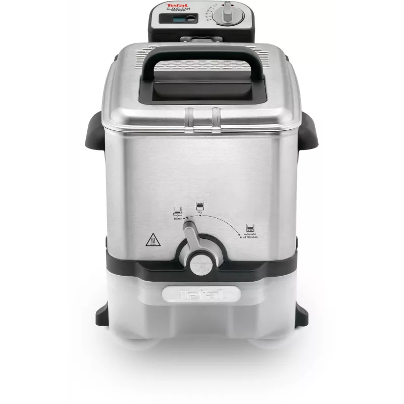 Freidora Tefal FR8041 individual 3,5 L de pie 2300 W freidora plateada