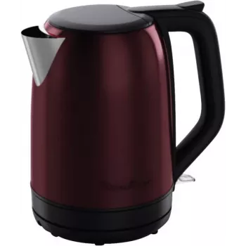 Hervidor MOULINEX BY5S05E0 1,7 L 2400 W negro/rojo burdeos acero inoxidable