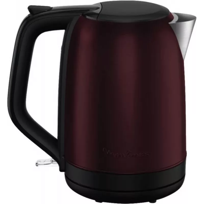 Hervidor MOULINEX BY5S05E0 1,7 L 2400 W negro/rojo burdeos acero inoxidable
