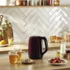 Hervidor MOULINEX BY5S05E0 1,7 L 2400 W negro/rojo burdeos acero inoxidable